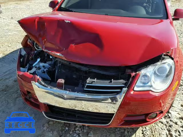 2007 VOLKSWAGEN EOS 3.2L S WVWDB71F17V041113 image 8