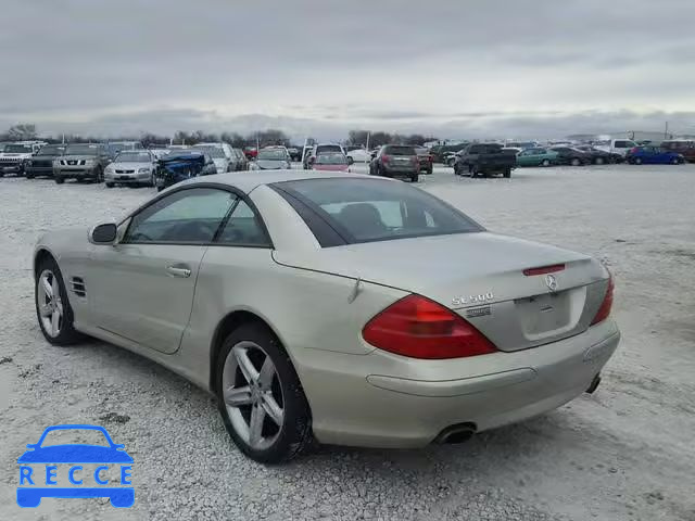 2003 MERCEDES-BENZ SL 500R WDBSK75F03F010262 image 2