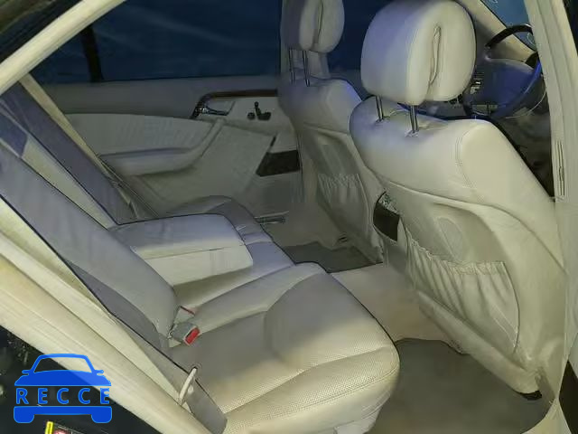 2003 MERCEDES-BENZ S 600 WDBNG76J73A330855 image 5