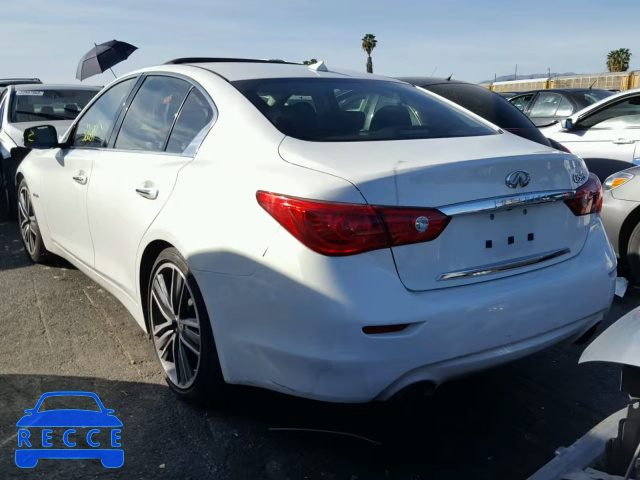 2015 INFINITI Q50 HYBRID JN1AV7AP1FM790455 image 2