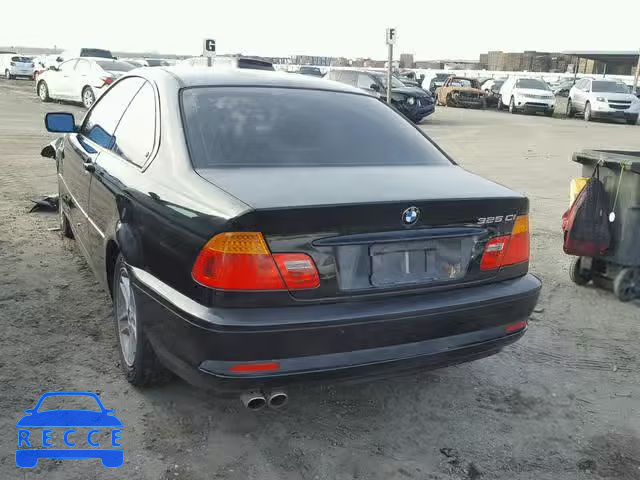 2004 BMW 325 CI SUL WBABV13434JT22983 зображення 2