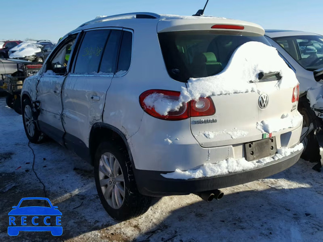 2009 VOLKSWAGEN TIGUAN SE WVGBV75N89W001622 image 2