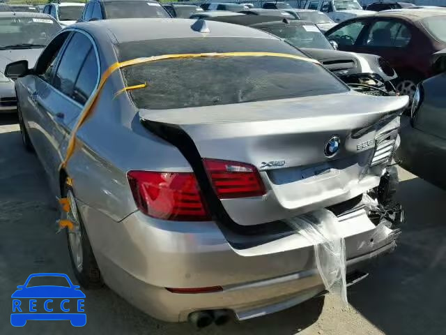 2013 BMW 528 XI WBAXH5C58DDW14477 зображення 2