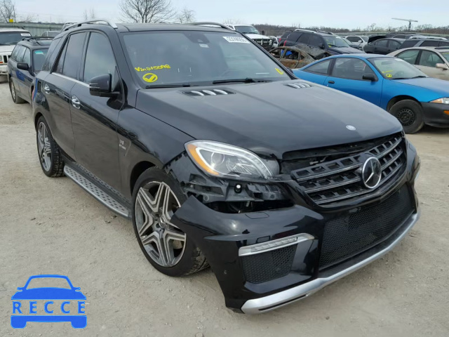 2013 MERCEDES-BENZ ML 63 AMG 4JGDA7EB2DA215098 Bild 0