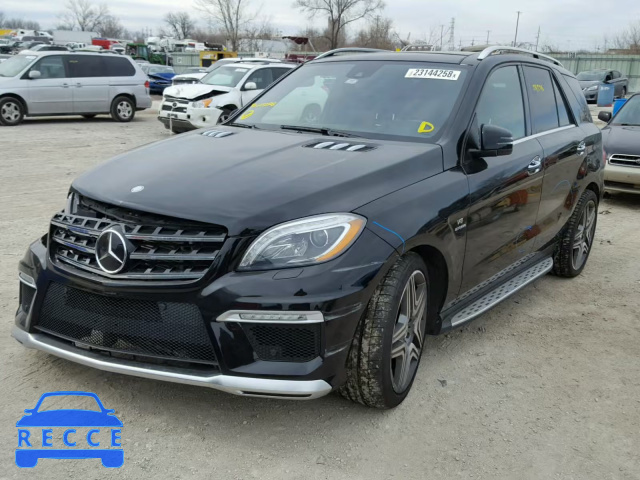 2013 MERCEDES-BENZ ML 63 AMG 4JGDA7EB2DA215098 Bild 1