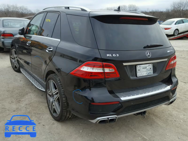 2013 MERCEDES-BENZ ML 63 AMG 4JGDA7EB2DA215098 image 2