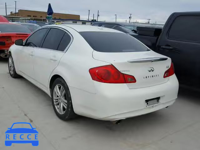 2011 INFINITI G25 BASE JN1DV6AP9BM604372 image 3