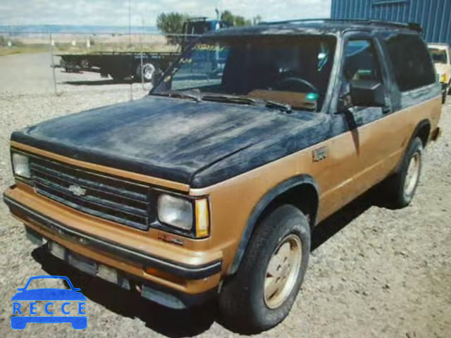 1989 CHEVROLET BLAZER S10 1GNCT18Z7K8180232 image 1