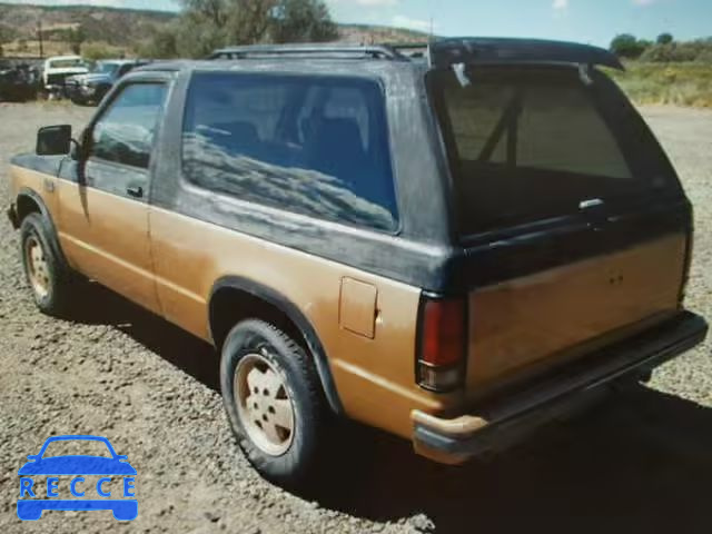 1989 CHEVROLET BLAZER S10 1GNCT18Z7K8180232 image 2