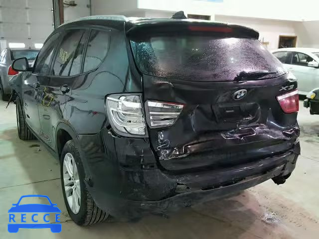 2016 BMW X3 XDRIVE3 5UXWX7C57G0S17012 зображення 2