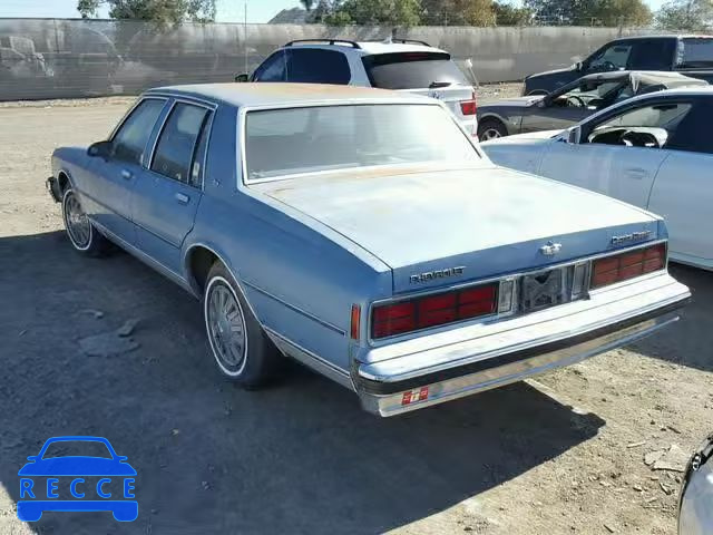 1989 CHEVROLET CAPRICE CL 1G1BN51EXKR186607 image 2