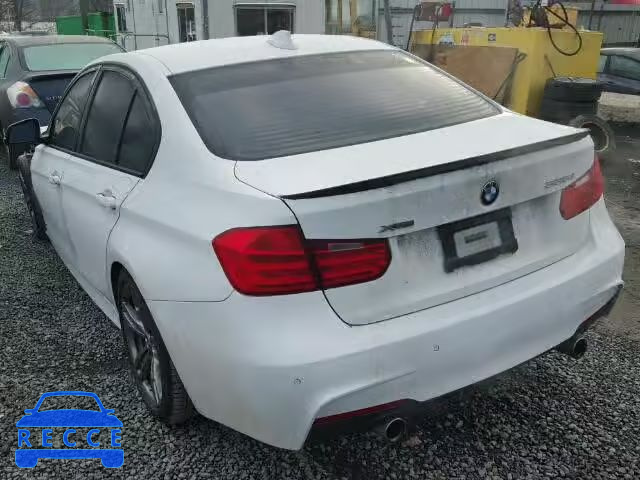 2015 BMW 335 XI WBA3B9G58FNR94354 зображення 2