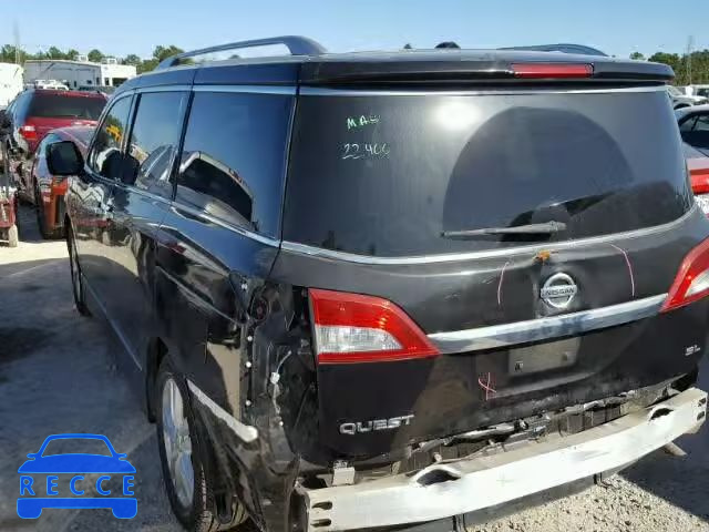 2012 NISSAN QUEST S JN8AE2KP0C9039784 зображення 2