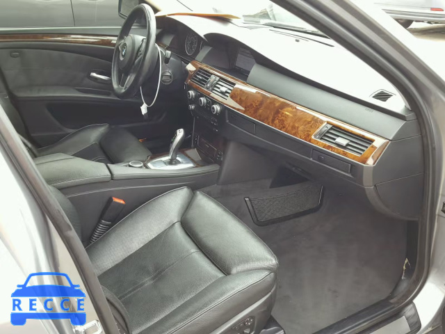 2008 BMW 550 I WBANW53588CT49939 image 4