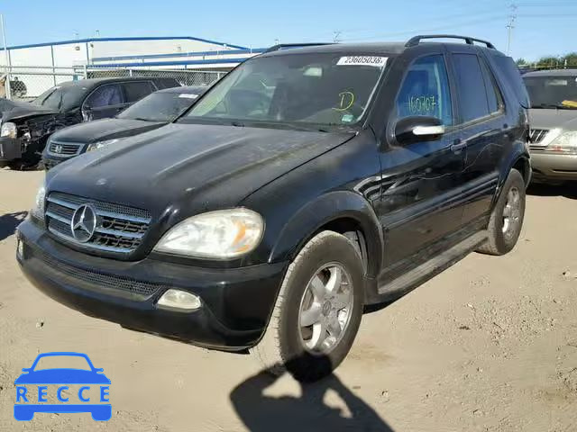 2004 MERCEDES-BENZ ML 500 4JGAB75E24A486544 image 1