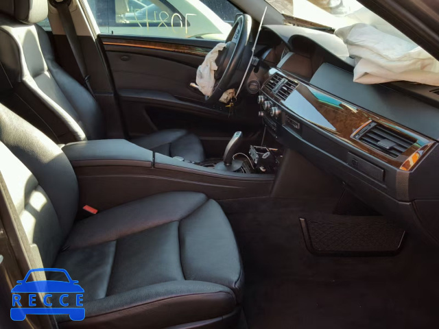 2009 BMW 528 I WBANU53569C121624 image 4
