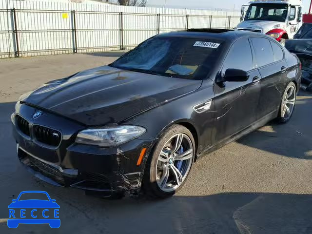 2014 BMW M5 WBSFV9C57ED592979 image 1