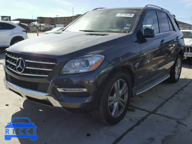 2012 MERCEDES-BENZ ML 350 BLU 4JGDA2EB5CA014894 зображення 1