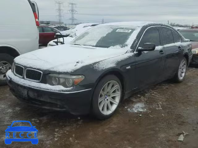 2005 BMW 745 I WBAGL635X5DP74639 image 1