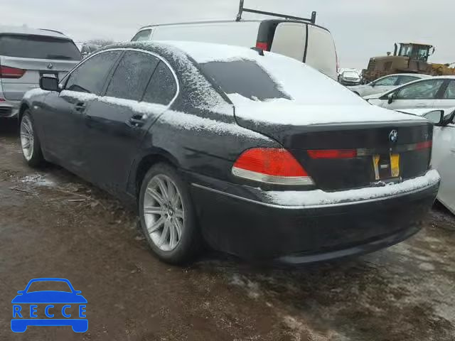 2005 BMW 745 I WBAGL635X5DP74639 image 2