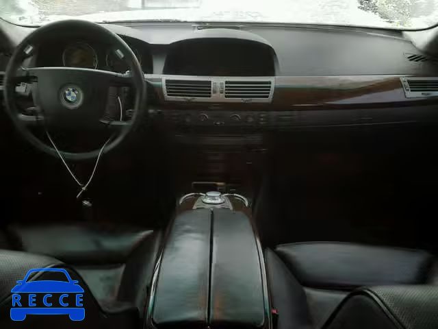 2005 BMW 745 I WBAGL635X5DP74639 image 8