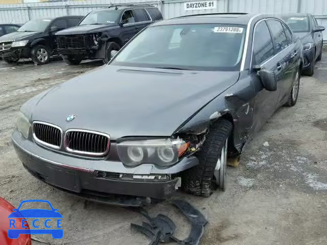 2005 BMW 745 LI WBAGN63505DS58607 image 1