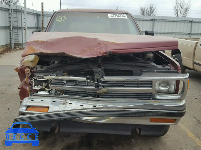 1991 CHEVROLET BLAZER S10 1GNCT18Z6M8223946 image 8