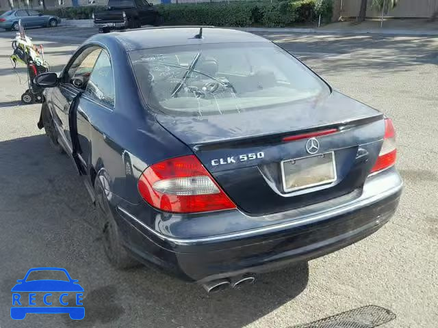 2007 MERCEDES-BENZ CLK 550 WDBTJ72H17F216810 image 2