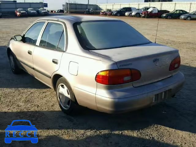 1999 CHEVROLET PRIZM 1Y1SK5280XZ429207 image 2