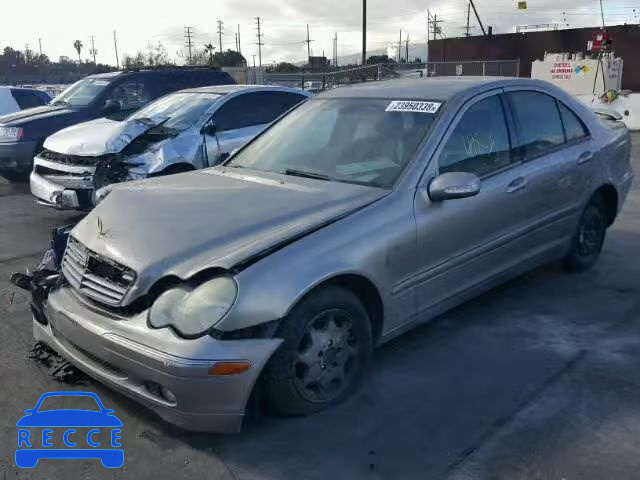 2004 MERCEDES-BENZ C 240 WDBRF61J24A594184 image 1