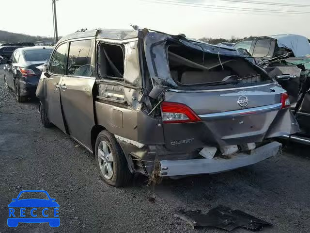 2017 NISSAN QUEST S JN8AE2KP8H9165155 image 2