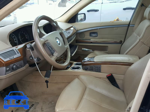 2004 BMW 745 I WBAGL63574DP73639 зображення 4