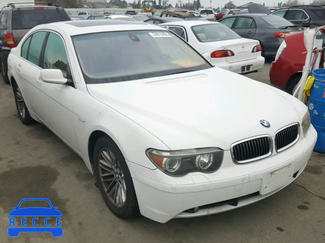 2004 BMW 745 I WBAGL63404DP69178 зображення 0