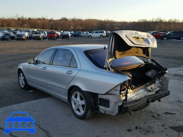 2005 MERCEDES-BENZ S 430 WDBNG70J75A438873 image 2