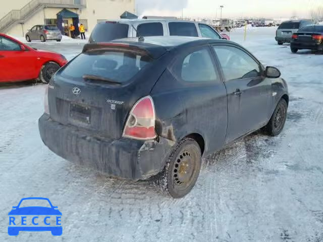 2008 HYUNDAI ACCENT BAS KMHCN35C18U094635 зображення 3