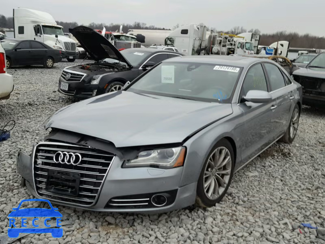 2012 AUDI A8 QUATTRO WAUAVAFDXCN003496 image 1