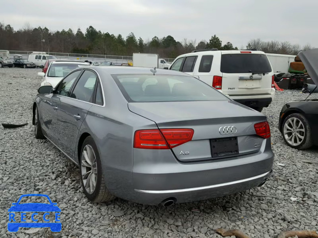 2012 AUDI A8 QUATTRO WAUAVAFDXCN003496 image 2