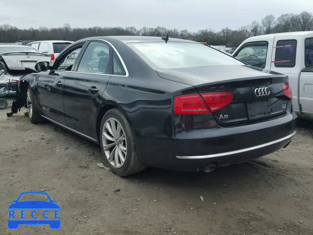 2011 AUDI A8 QUATTRO WAUAVAFD1BN026230 image 2