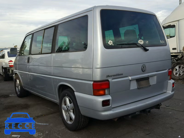 2002 VOLKSWAGEN EUROVAN MV WV2MB47032H041608 image 2