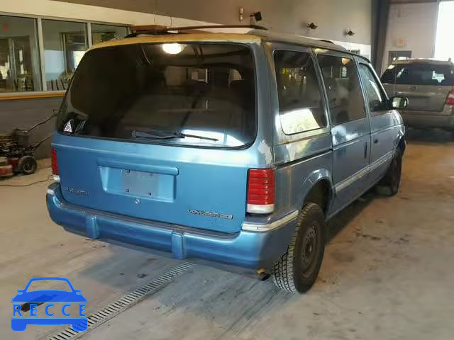 1993 PLYMOUTH VOYAGER SE 2P4GH4530PR191884 Bild 3