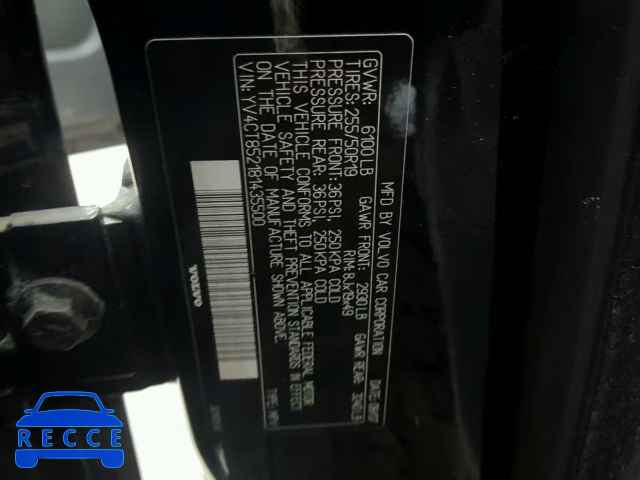 2008 VOLVO XC90 SPORT YV4CT852181435500 зображення 9