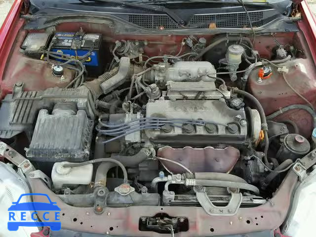 1999 HONDA CIVIC HX 1HGEJ7228XL072293 Bild 6