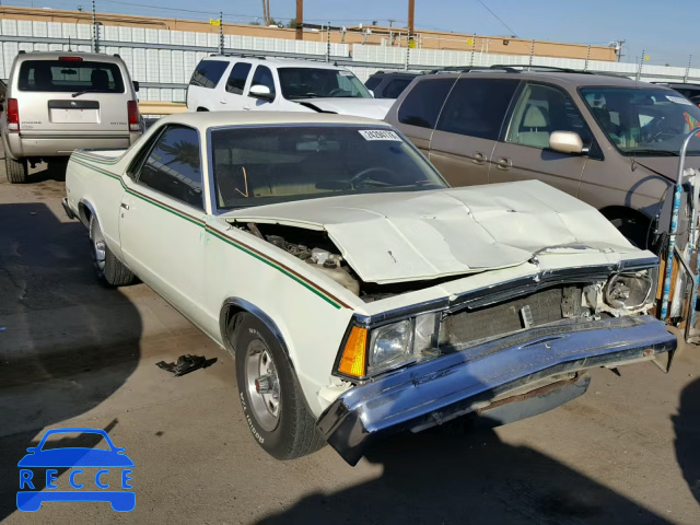 1981 CHEVROLET EL CAMINO 1GCCW80K0BR445283 image 0