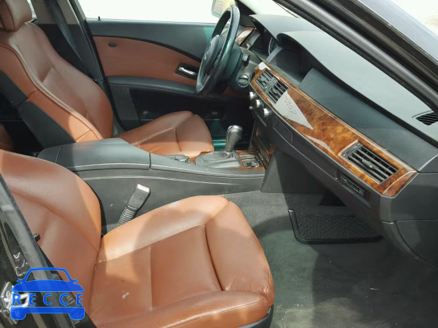 2007 BMW 550 I WBANB53517CP08977 image 4