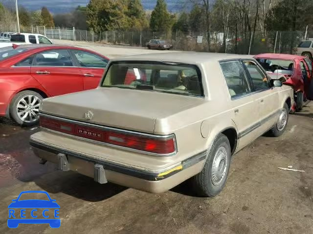 1989 DODGE DYNASTY LE 1B3BC5630KD444040 image 3