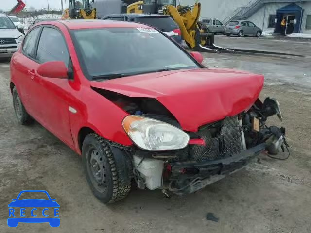 2008 HYUNDAI ACCENT BAS KMHCN35C38U080431 image 0