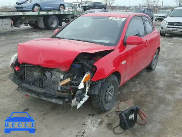 2008 HYUNDAI ACCENT BAS KMHCN35C38U080431 image 1