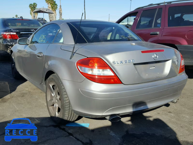 2007 MERCEDES-BENZ SLK 280 WDBWK54F37F152568 image 2