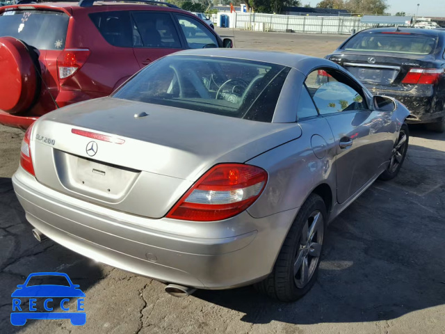 2007 MERCEDES-BENZ SLK 280 WDBWK54F37F152568 image 3