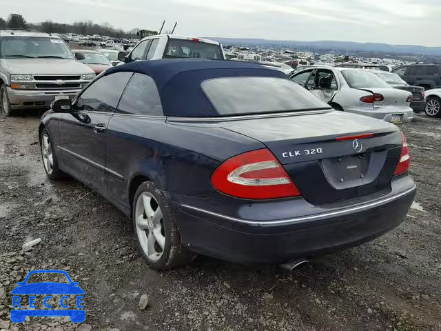 2005 MERCEDES-BENZ CLK 320 WDBTK65G65T036067 зображення 2